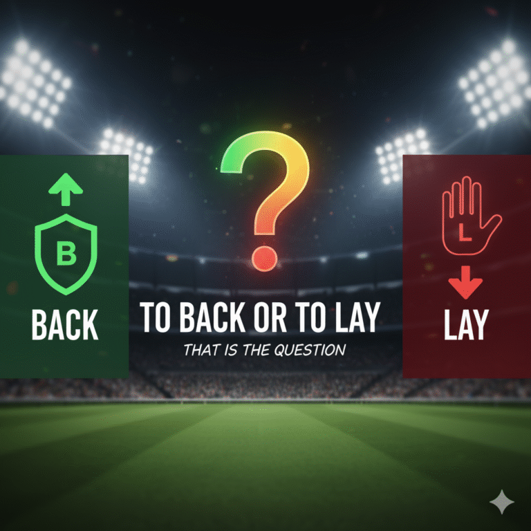 Should I back or lay on the Betfair Exchange?